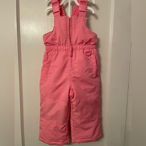 Girl’s 2T Toughskins Snow Bib
